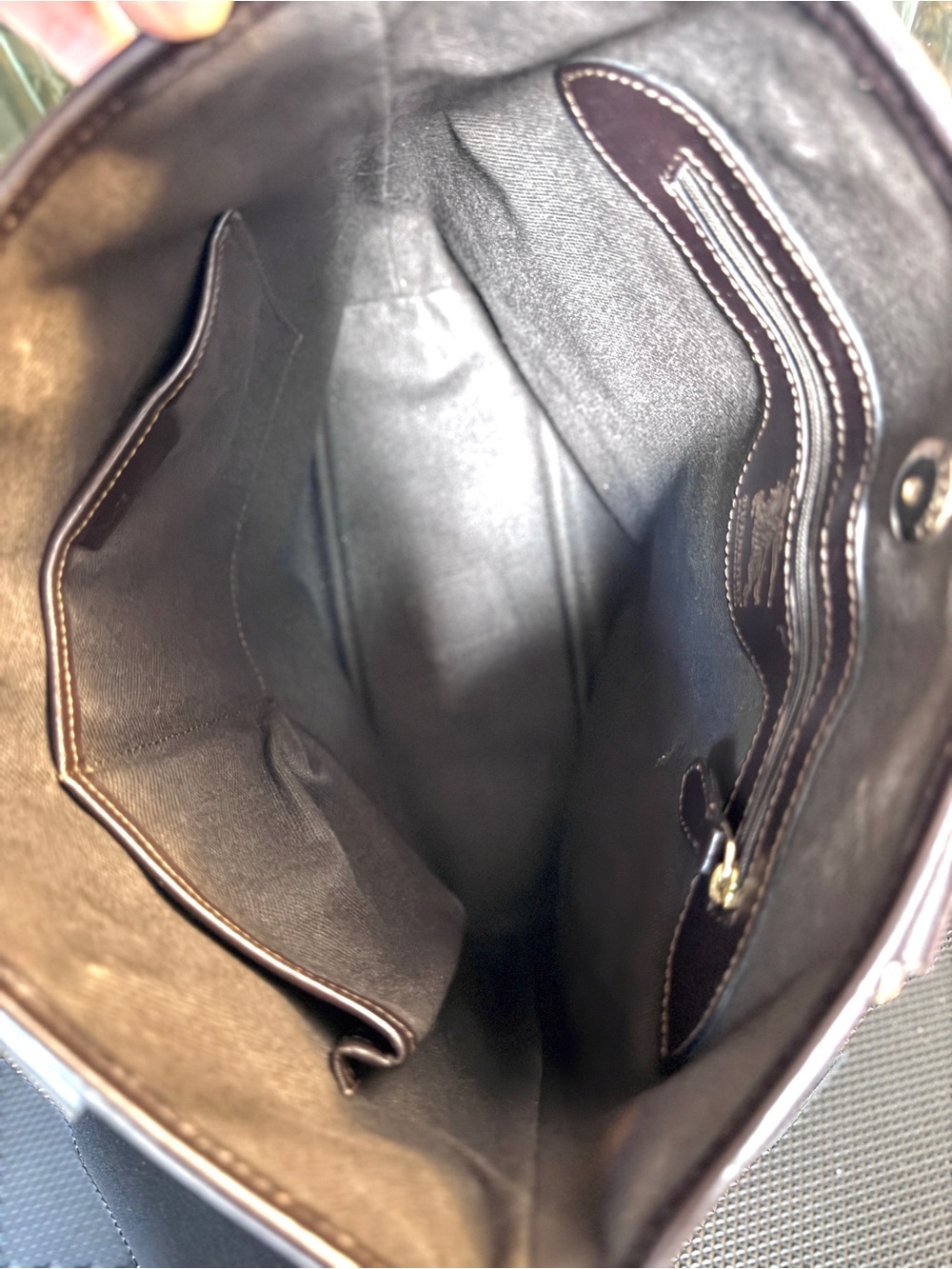 Authentic Burberry London Nova Check Coated Canvas Haymarket Tote Ittivgro58cal - Picture 11 of 13
